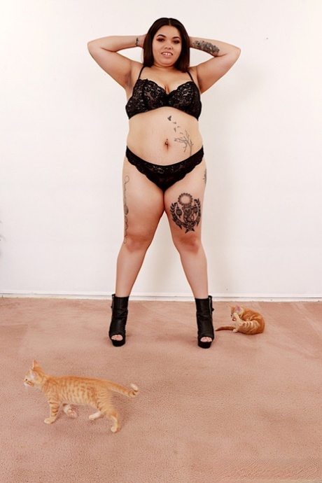 ebon boy friend is satisfying his sexual fat girlfriend on cam hot nude photos