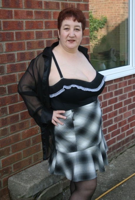 busty blonde bbw stockings free naked image