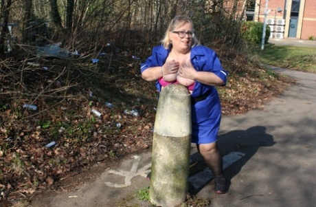 ultimate big ass gilf takes in a throbbing monster art nude photo