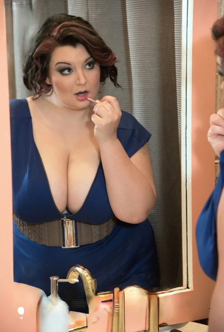 bbw goth sucks and gets a facial perfect images