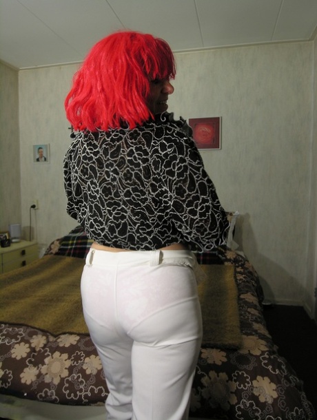 beauty in nylons feels fat rod in anus and moist pussy art xxx img
